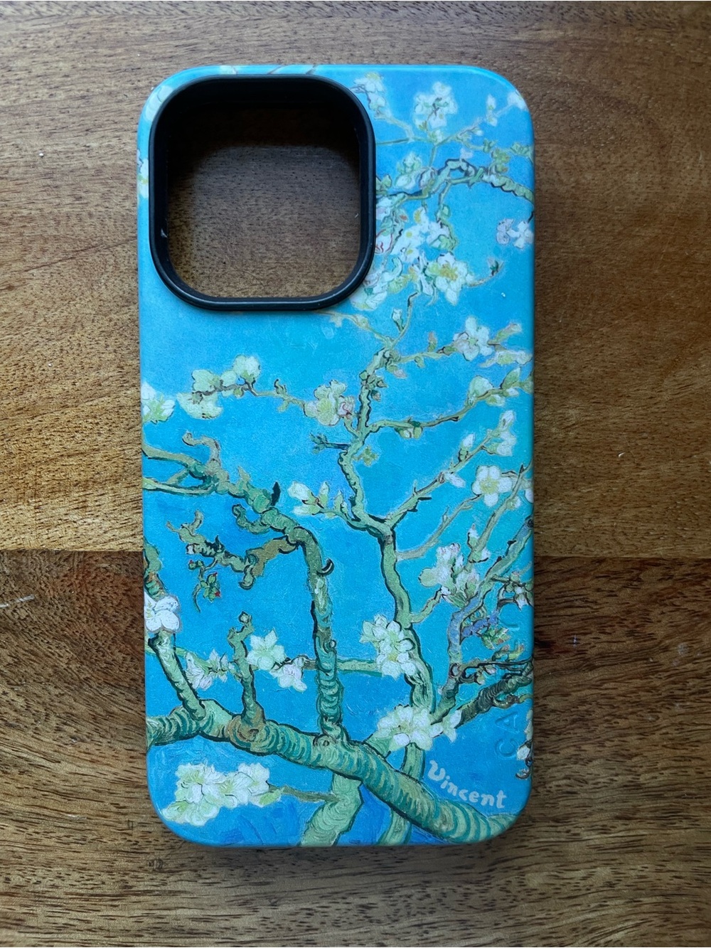 Casely Almond Blossom Floral IPhone 13 Pro Case - Blue Vincent Van Gogh